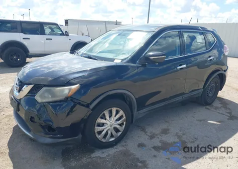 2015 Nissan Rogue S z USA, uszkodzony, nr VIN KNMAT2MT5FP557062